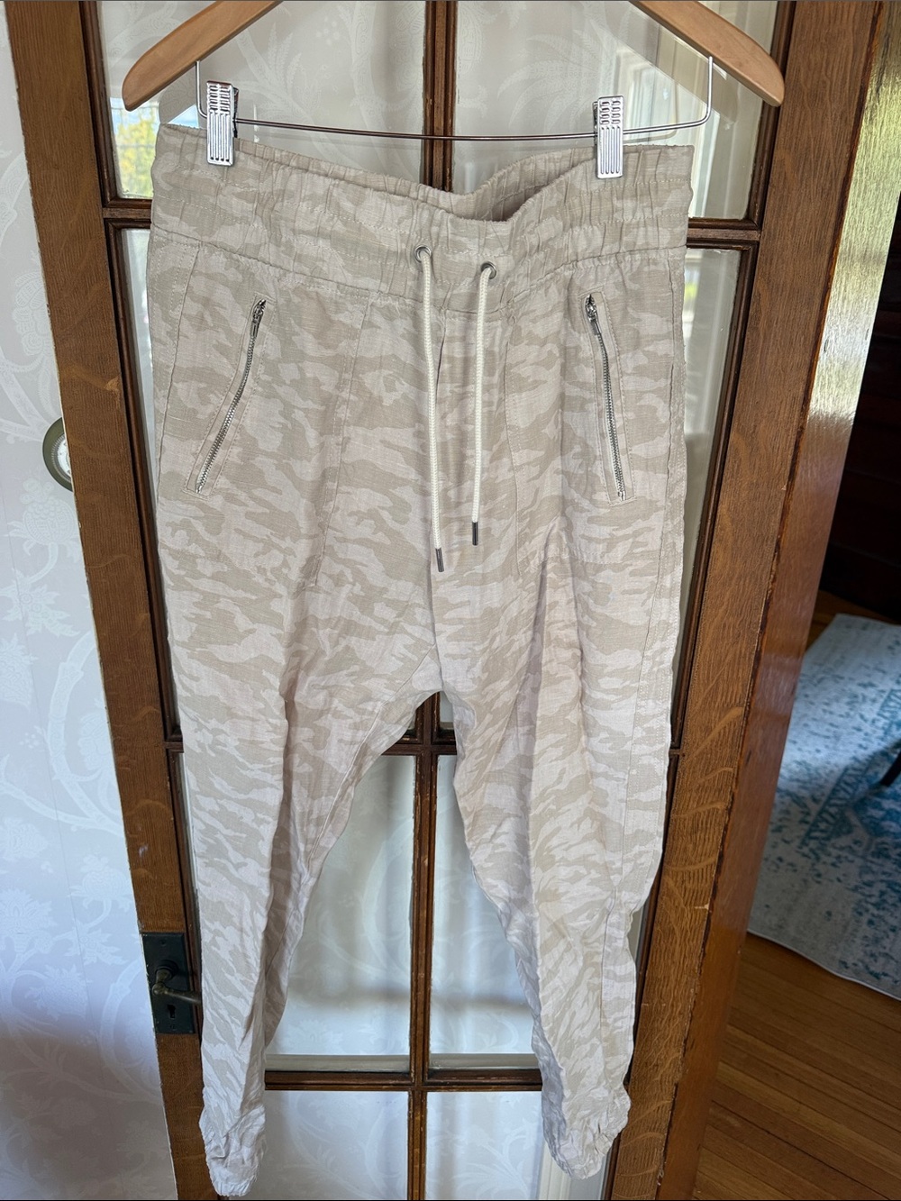 Athleta Beige Camo Jogger Pants